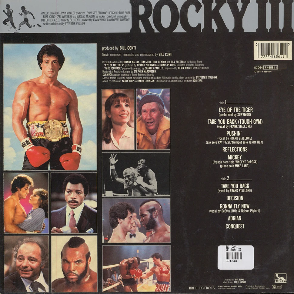 Bill Conti - Rocky III (Original Motion Picture Score)