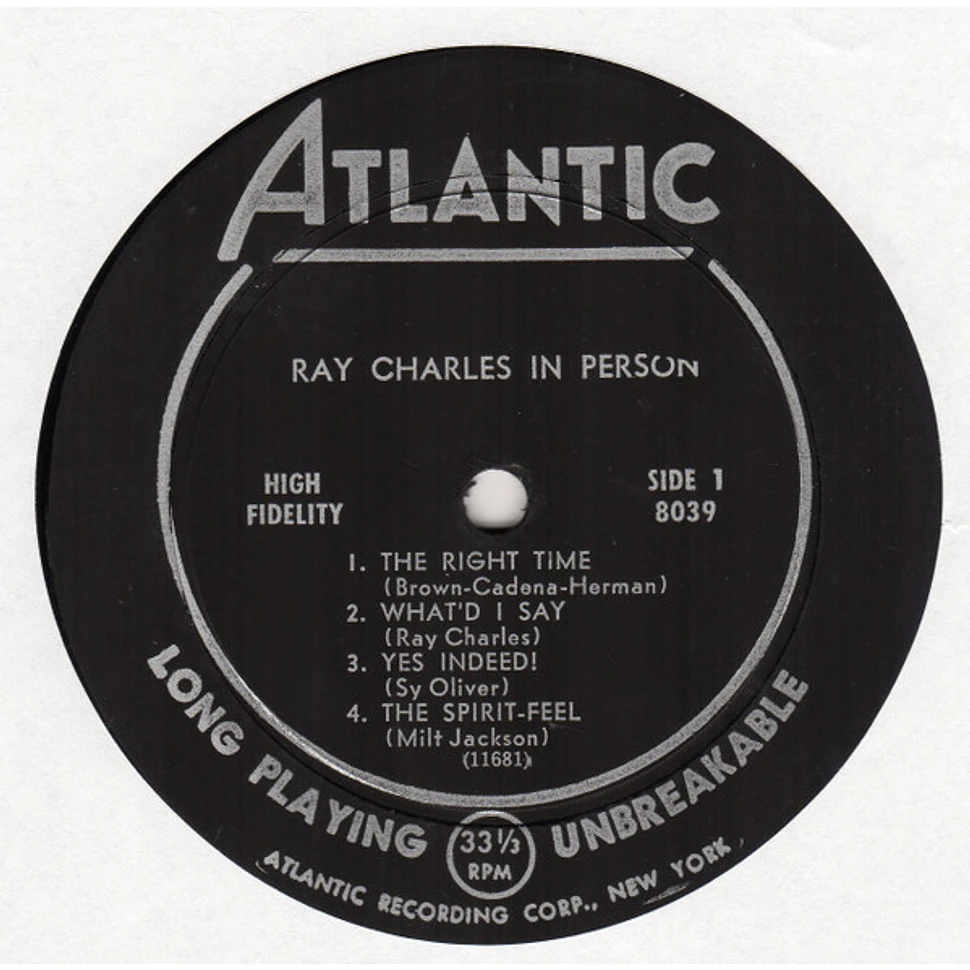 Ray Charles - Ray Charles In Person