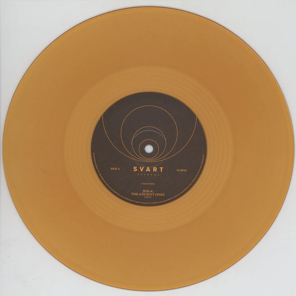 Jess And The Ancient Ones - Castaneda Yellow Vinyl Edition