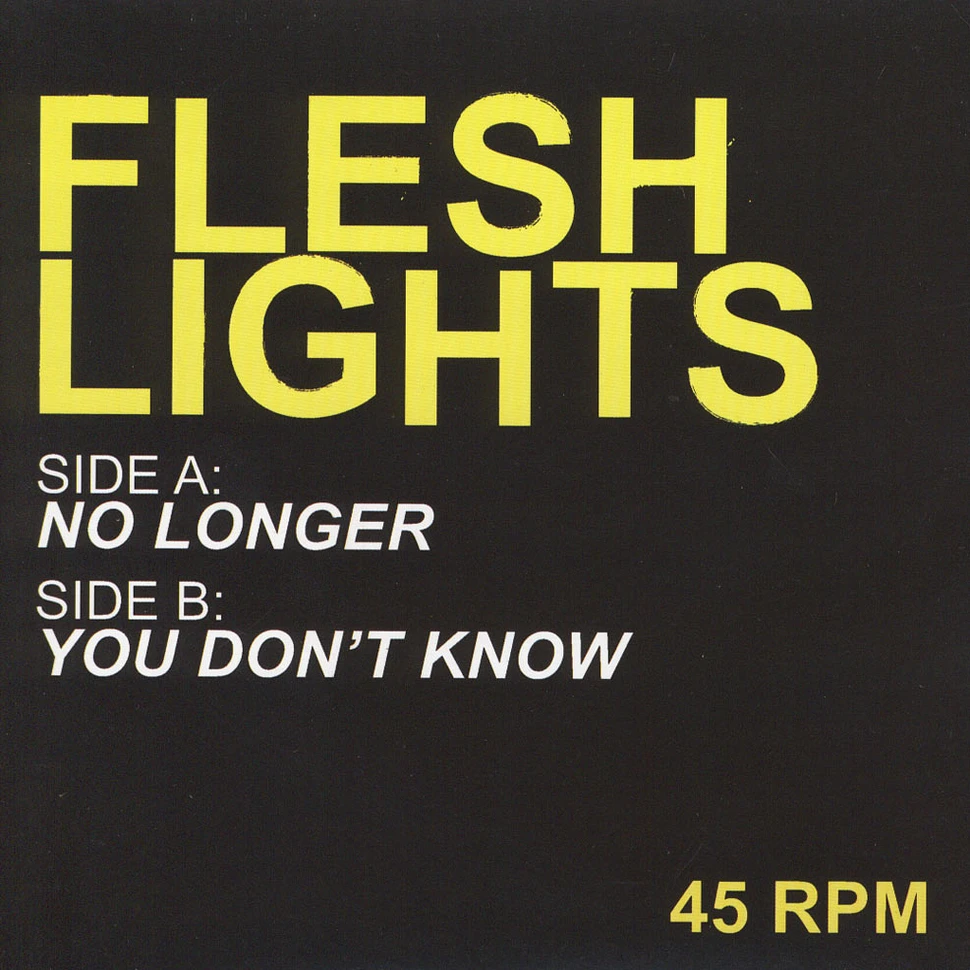 Flesh Lights - No Longer