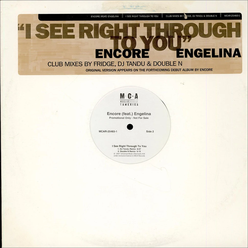 DJ Encore (feat.) Engelina - I See Right Through To You