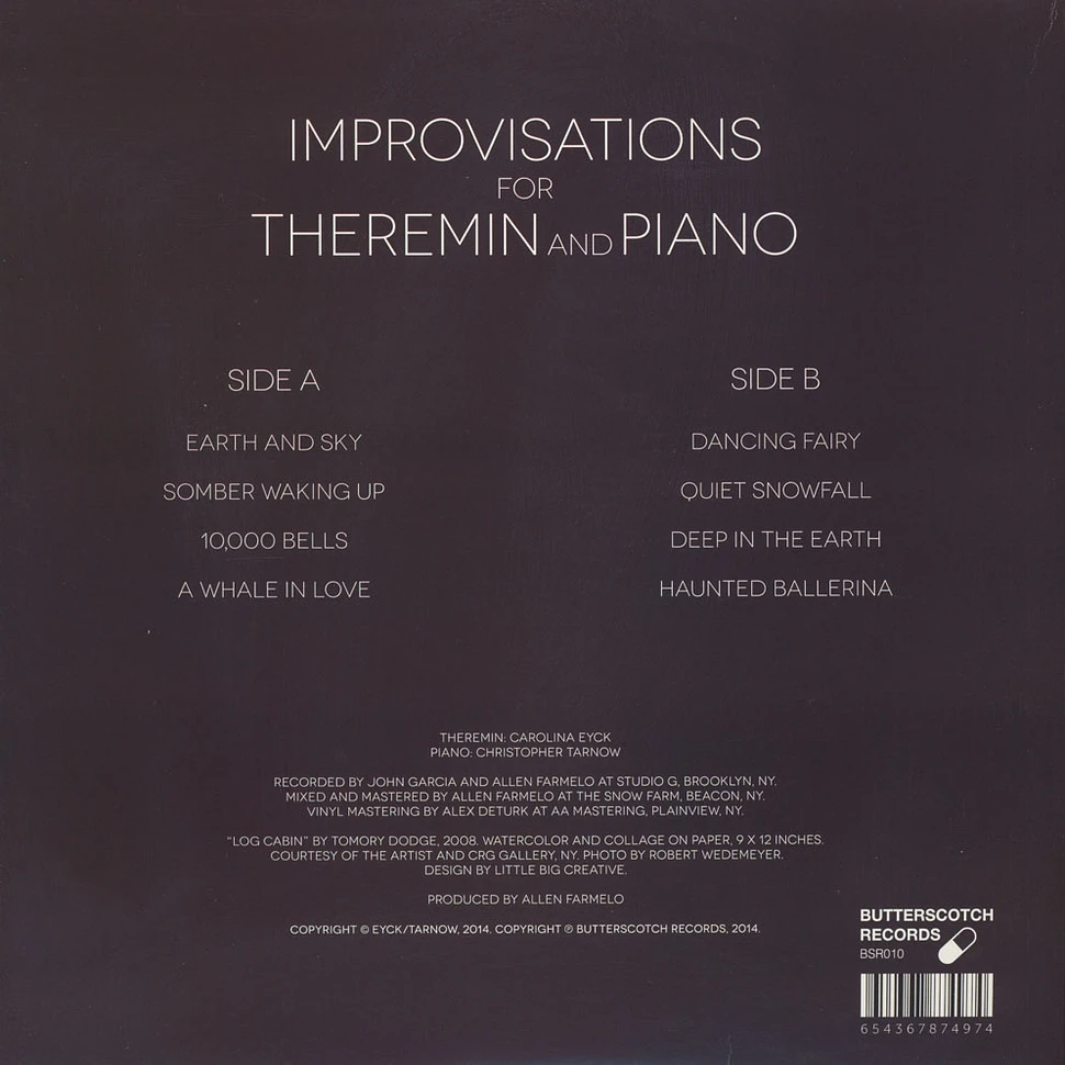 Carolina Eyck & Christopher Tarnow - Improvisations For Theremin And Piano