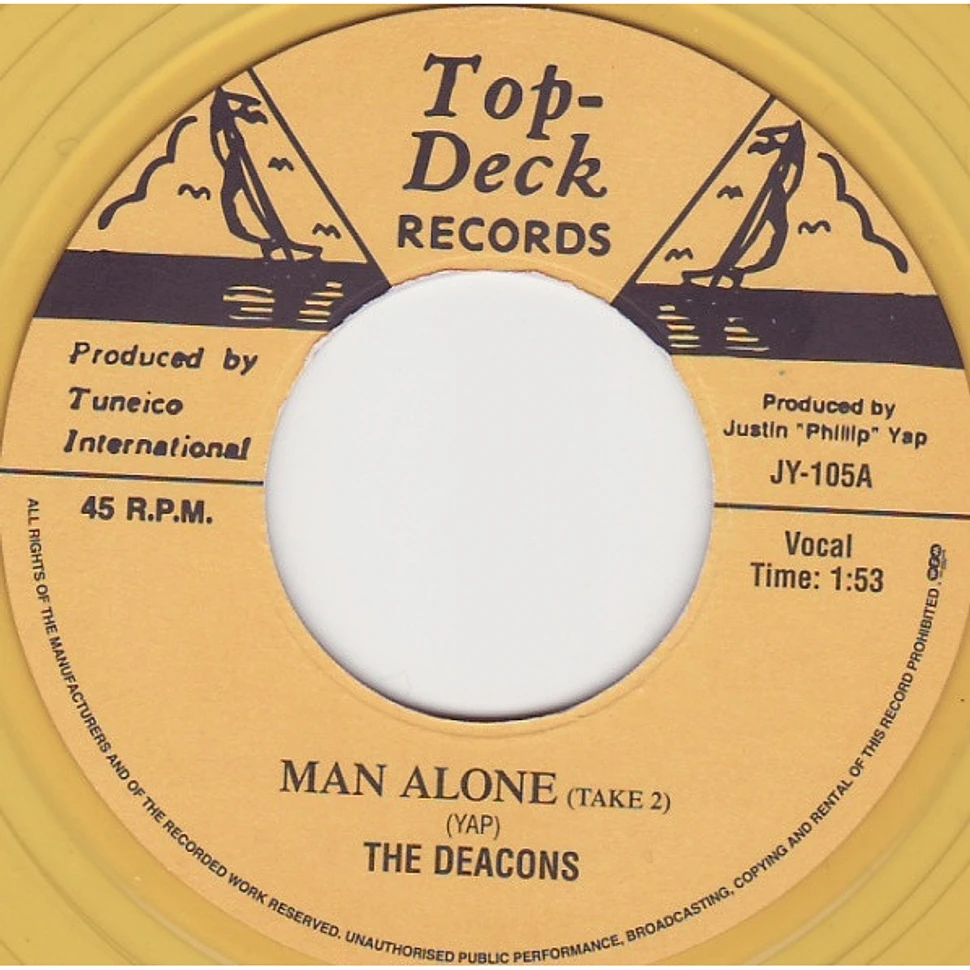 The Deacons / Roland Alphonso - Man Alone / A Shot In The Dark