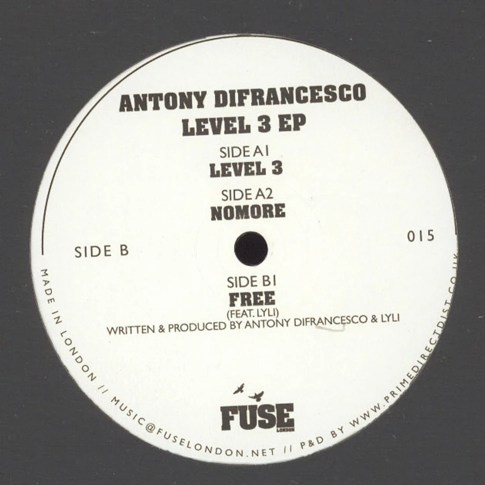 Antony Difrancesco - Level 3 EP