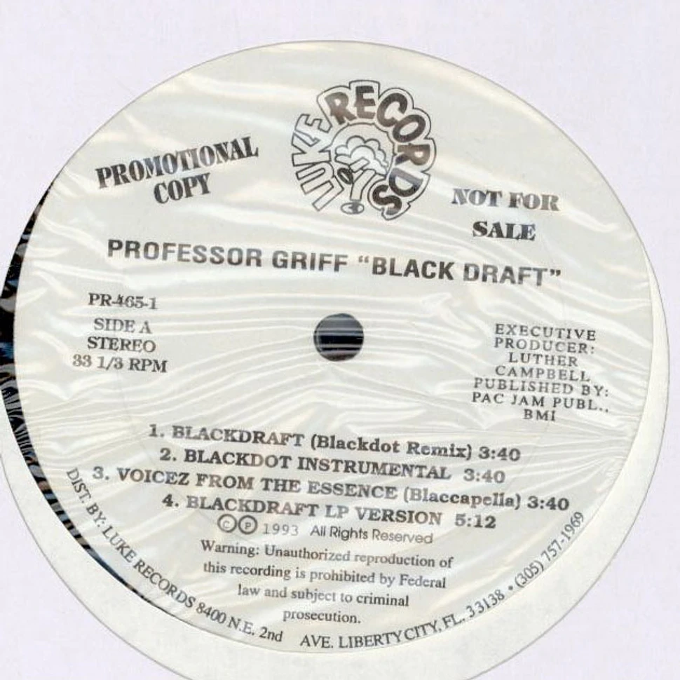 Professor Griff - Blackdraft