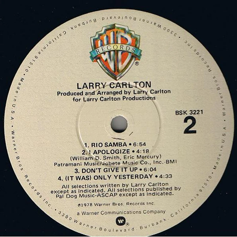 Larry Carlton - Larry Carlton