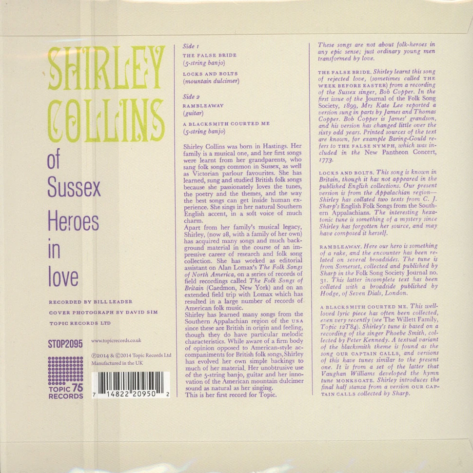 Shirley Collins - Heroes In Love