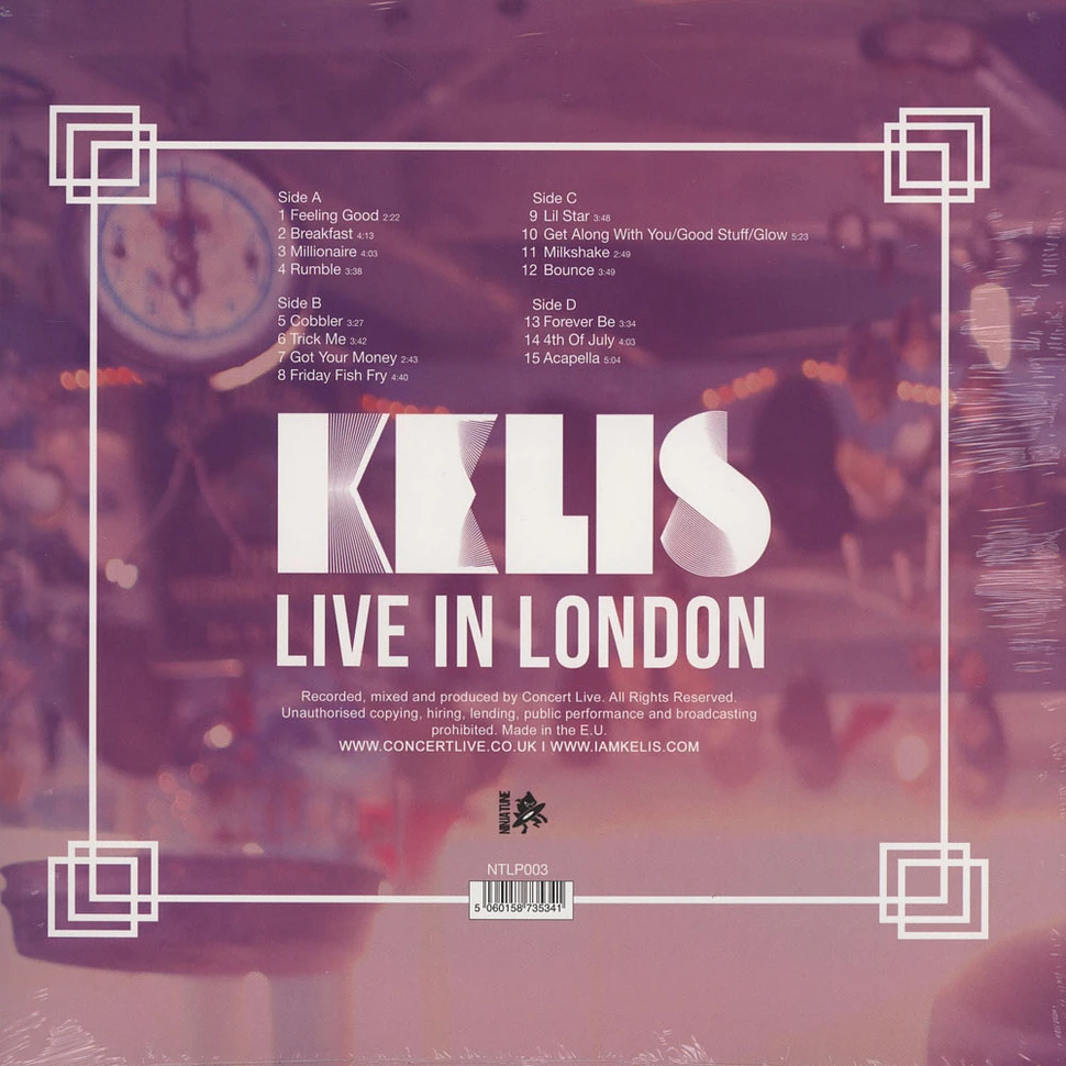 Kelis - Live In London