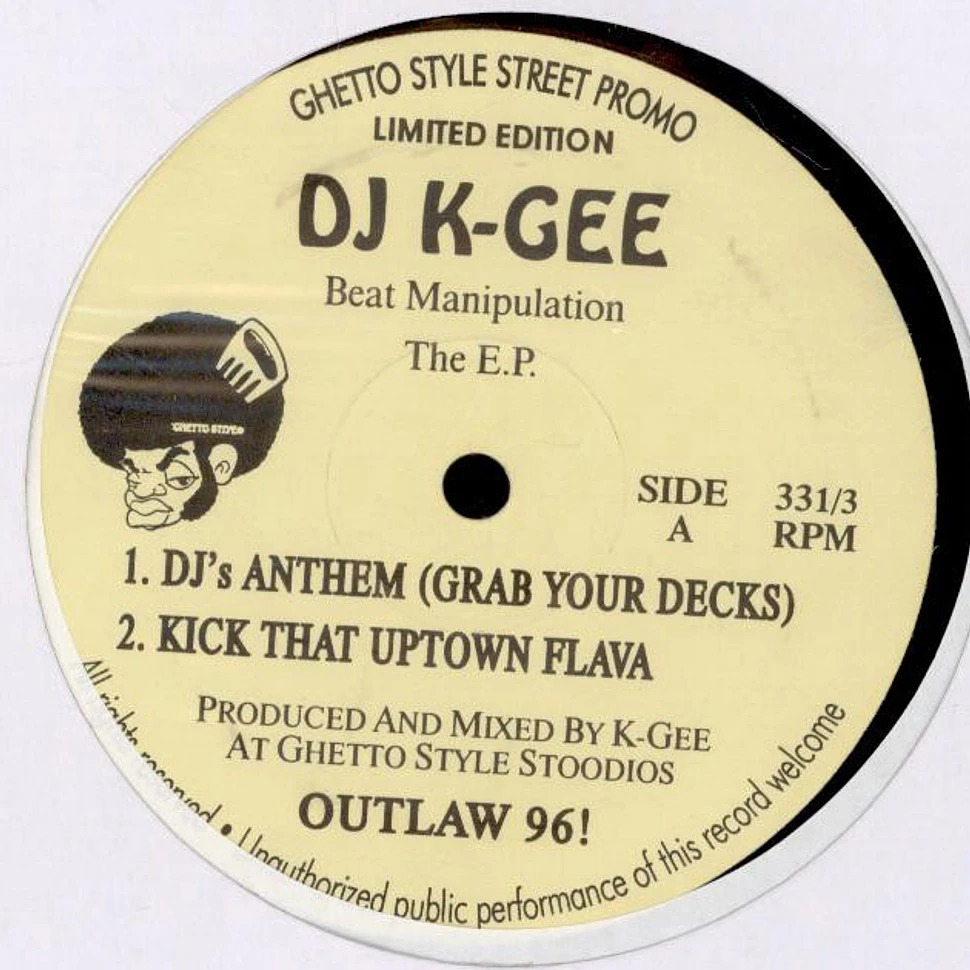 DJ K-Gee - Beat Manipulation: The EP