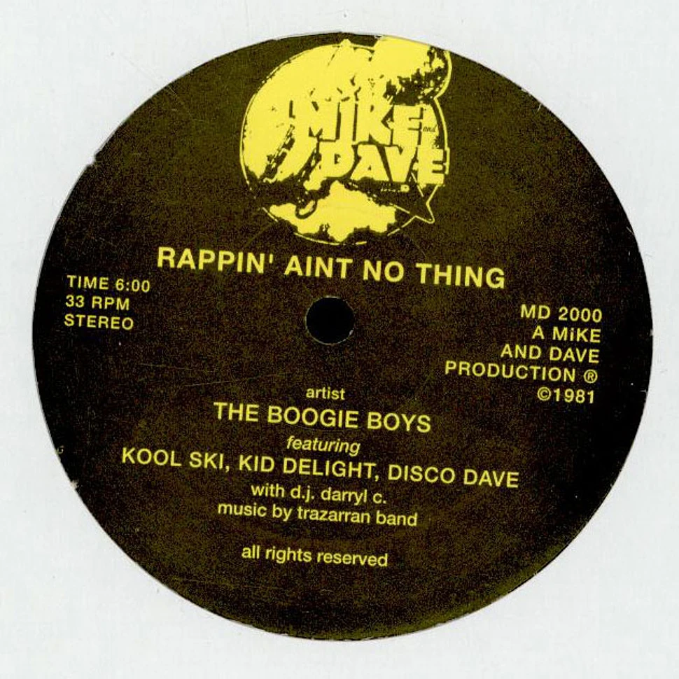 Boogie Boys - Rappin' Aint No Thing