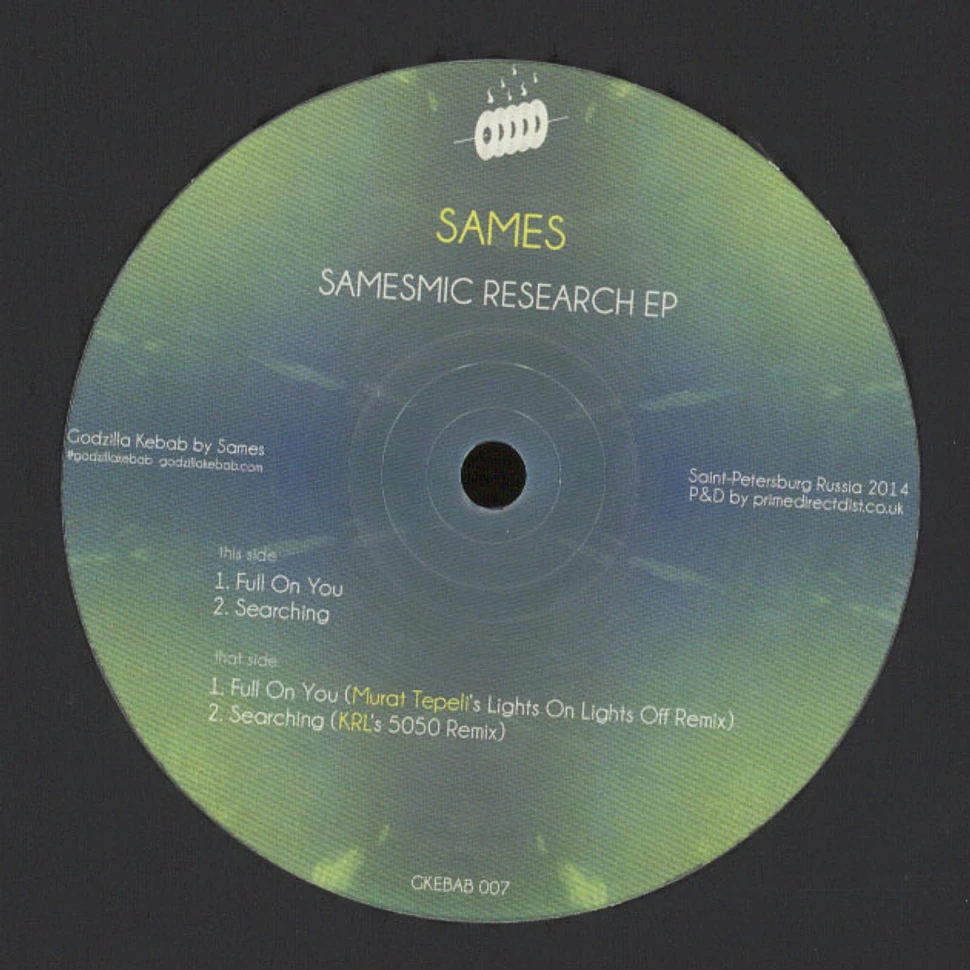 Sames - Samesmic Research EP