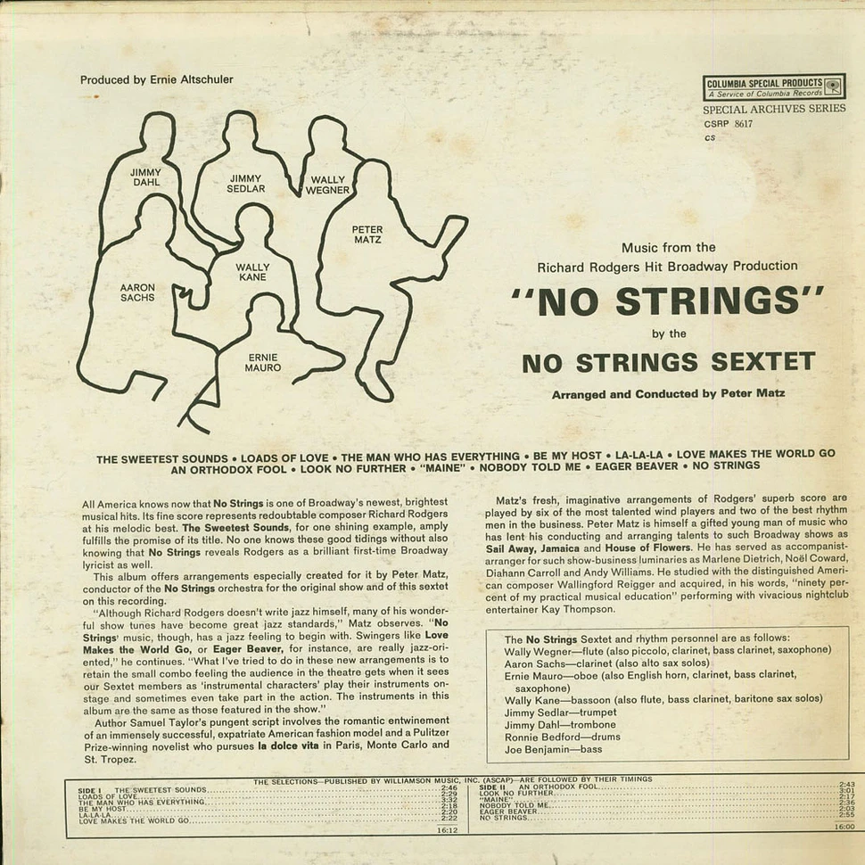 No Strings Sextet - No Strings