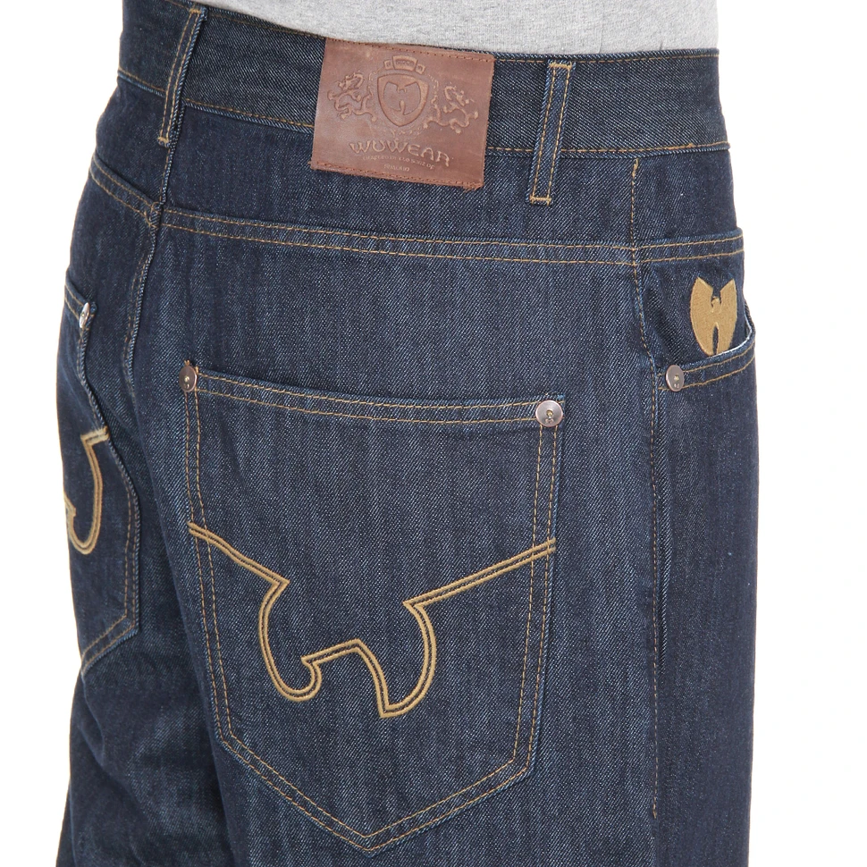 Wu-Tang Clan - Half Symbol Denim Pants