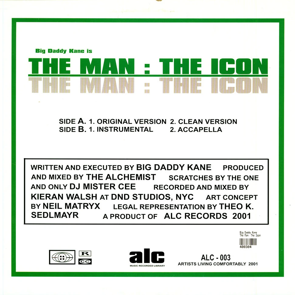 Big Daddy Kane - The Man: The Icon