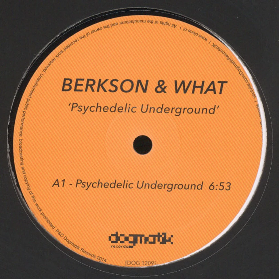 Berkson & What - Psychedelic Underground