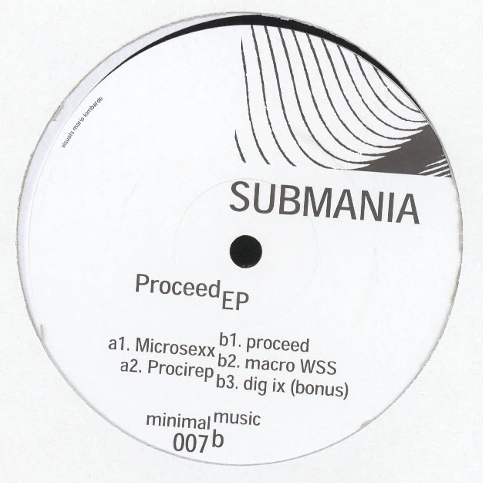 Submania - Proceed EP