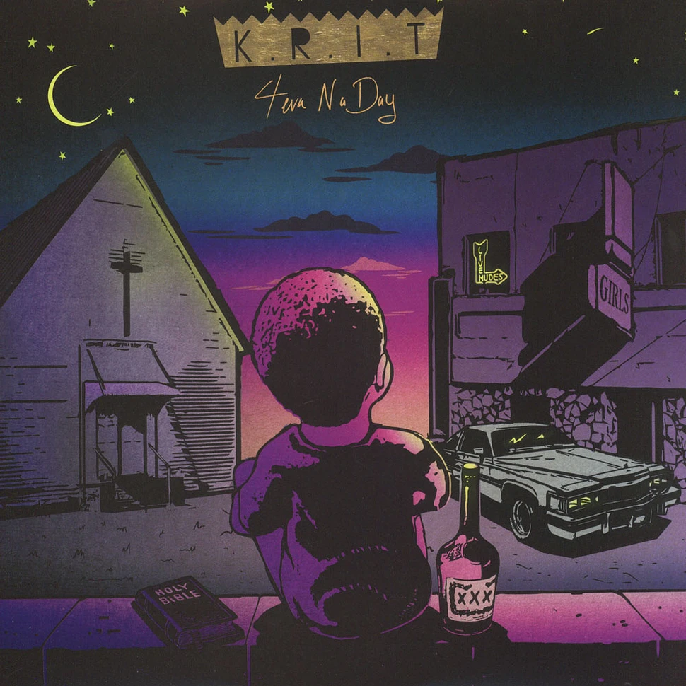 Big K.R.I.T. - 4eva N A Day Purple Vinyl Edition