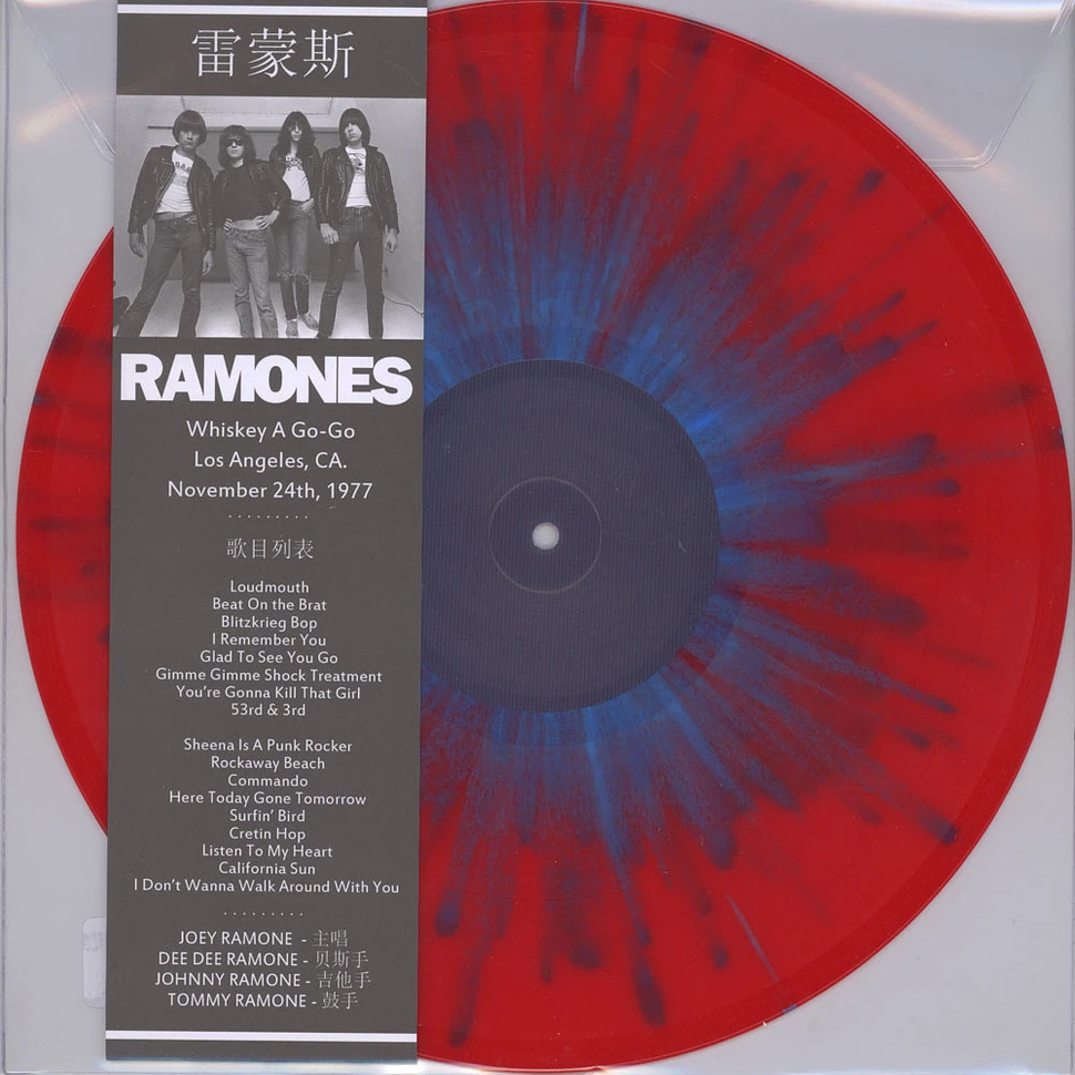 Ramones - Whiskey A Go-Go, Los Angeles, CA, November 24th