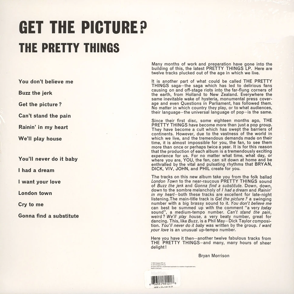 The Pretty Things - Get The Picture