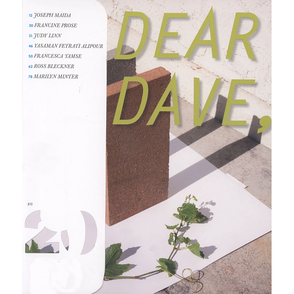 Dear Dave - 2015 - Issue 20