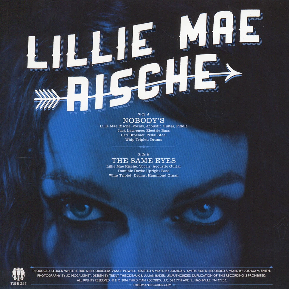 Lillie Mae Rische - Nobody's / The Same Eyes