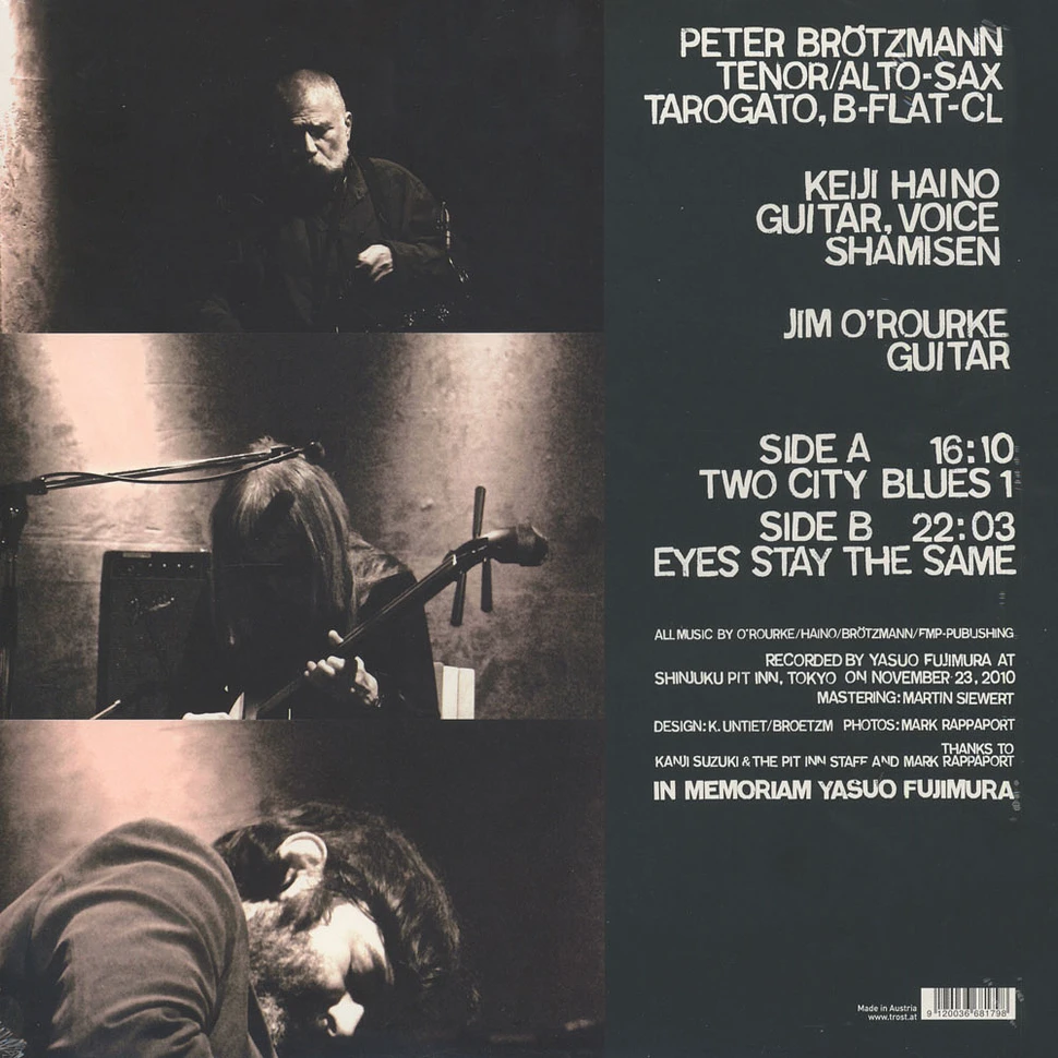 Keiji Haino, Peter Brötzmann & Jim O'Rourke - Two City Blues 1