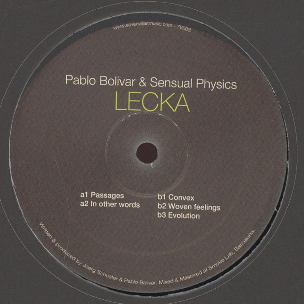 Pablo Bolivar & Sensual Physics - Lecka