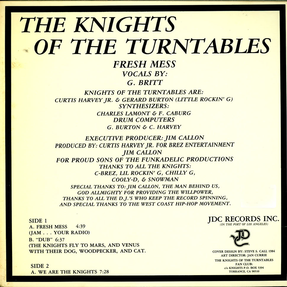Knights Of The Turntables - Fresh Mess
