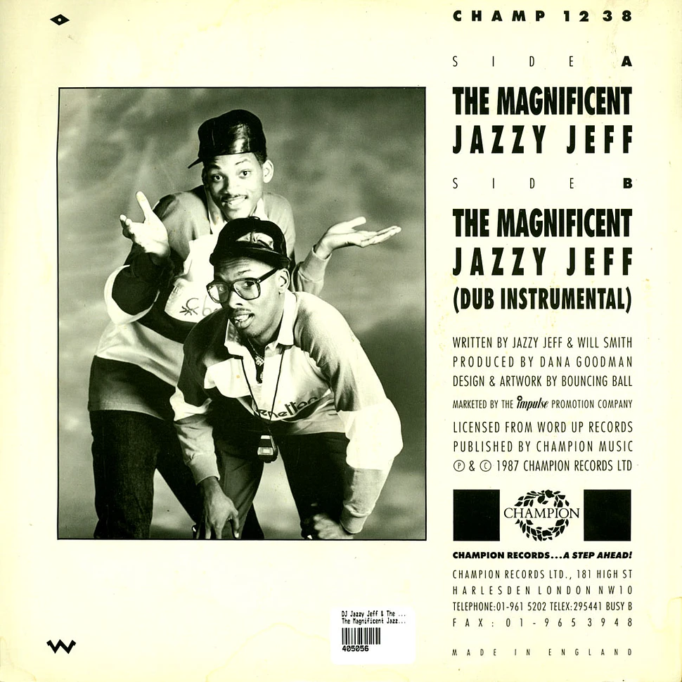 DJ Jazzy Jeff & The Fresh Prince - The Magnificent Jazzy Jeff