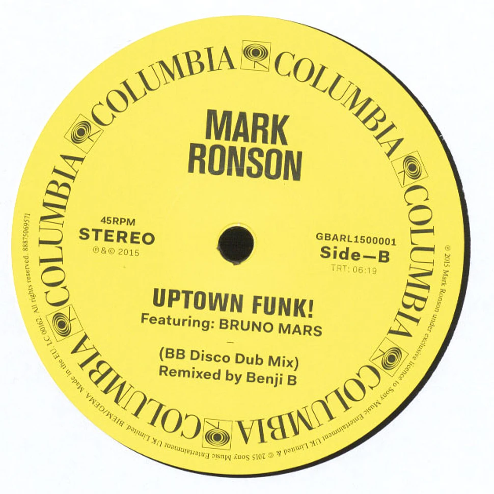 Mark Ronson - Uptown Funk feat. Bruno Mars