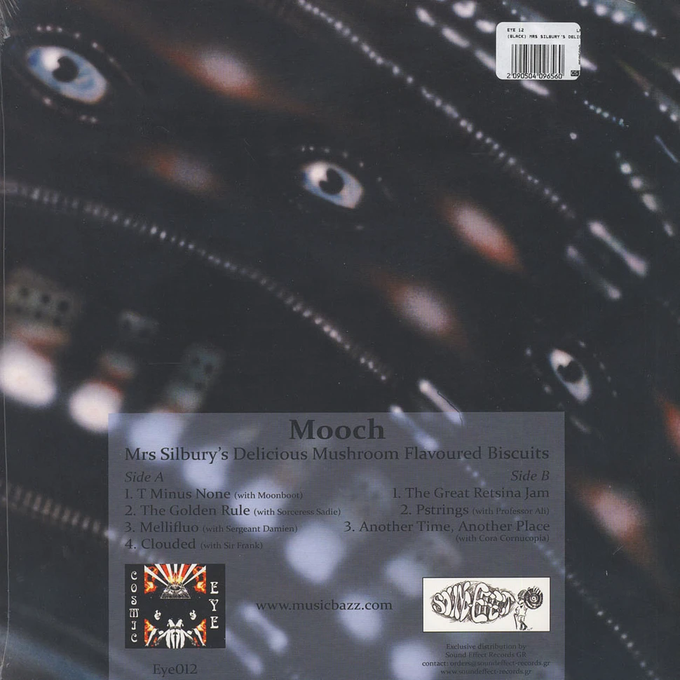 Mooch - Mrs. Silbury's Delicious Mushroom Flavoured Biscuits Black Vinyl Edition