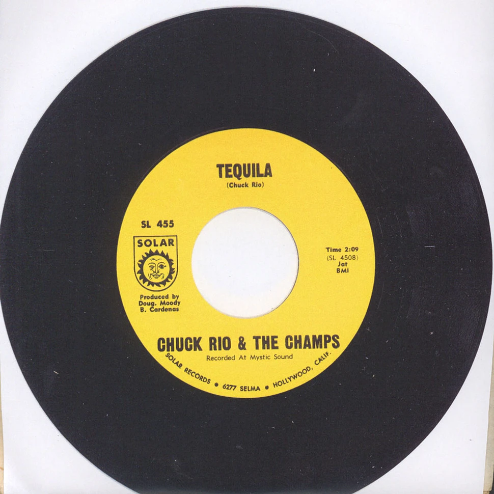 Chuck Rio & The Champs / Dave "Baby" Cortez - Tequila / The Happy Organ