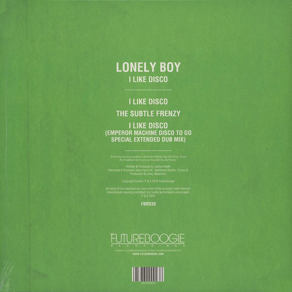 Lonely Boy - I Like Disco