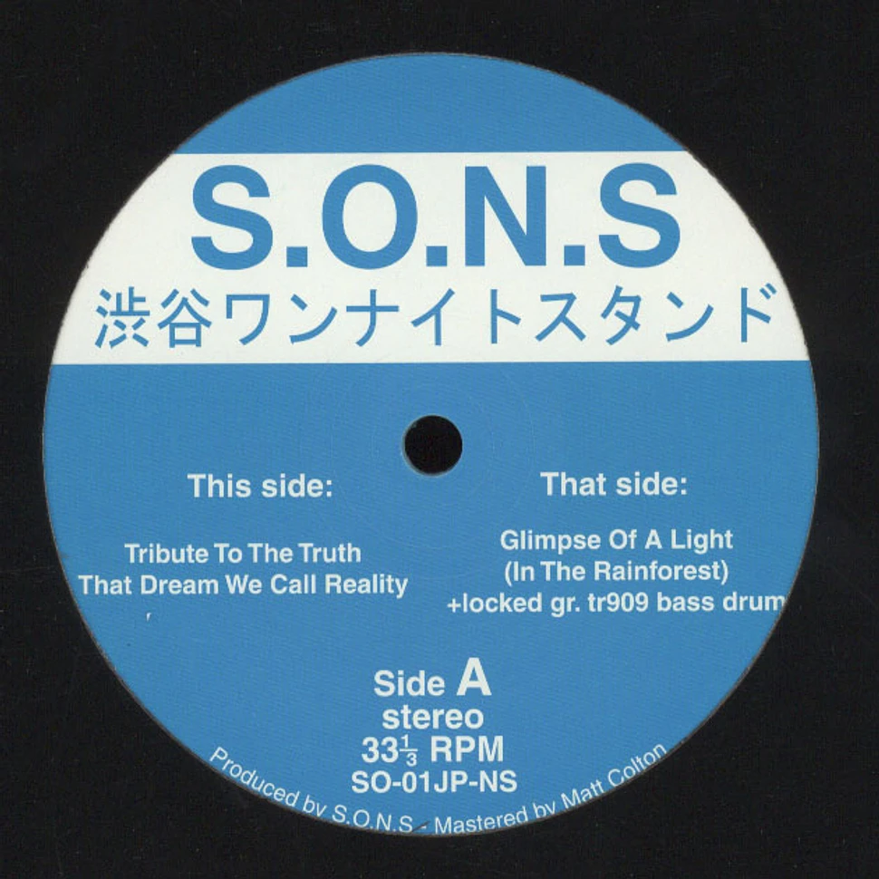 S.O.N.S. - Shibuya One Night Stand EP