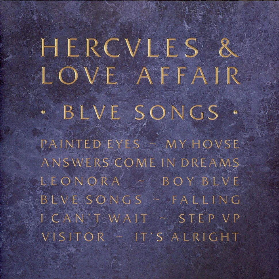 Hercules & Love Affair - Blue Songs