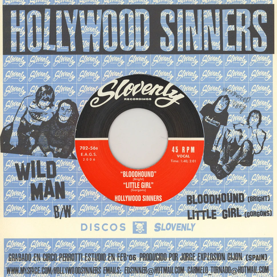 Hollywood Sinners - Wild man EP