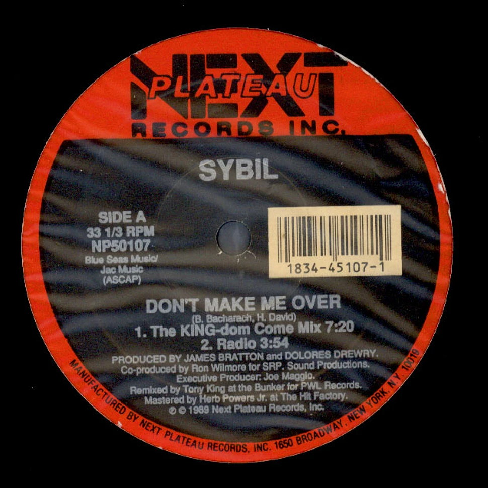 Sybil - Don't Make Me Over / Falling In Love
