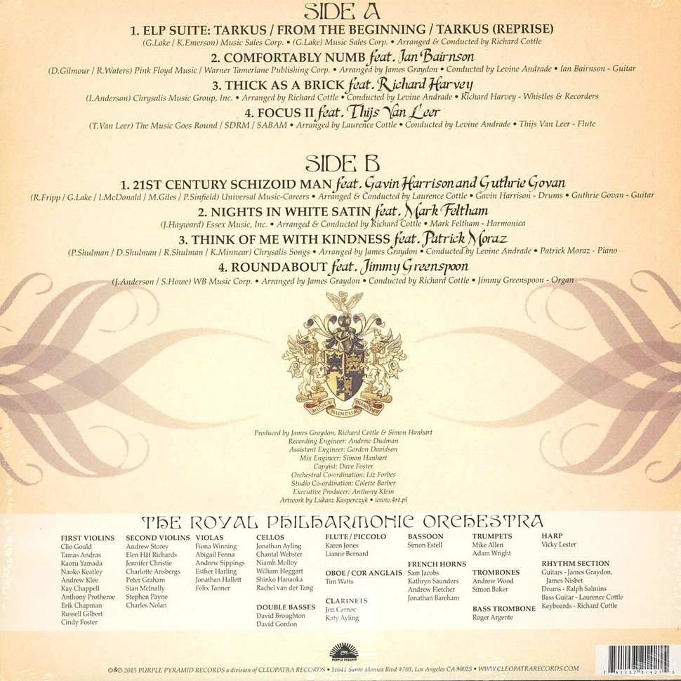 Royal Philharmonic - Plays Prog Rock Classics