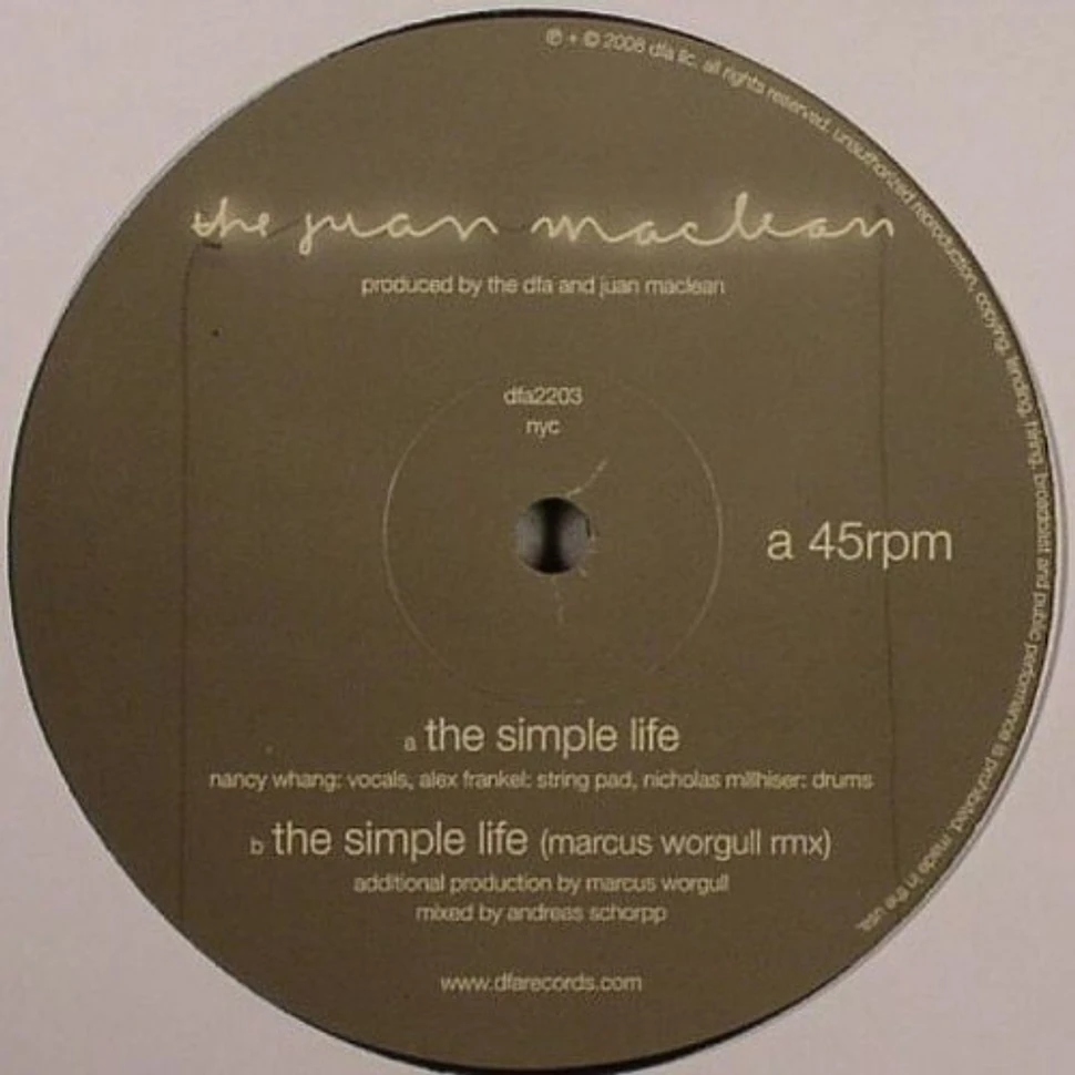 The Juan MacLean - The Simple Life