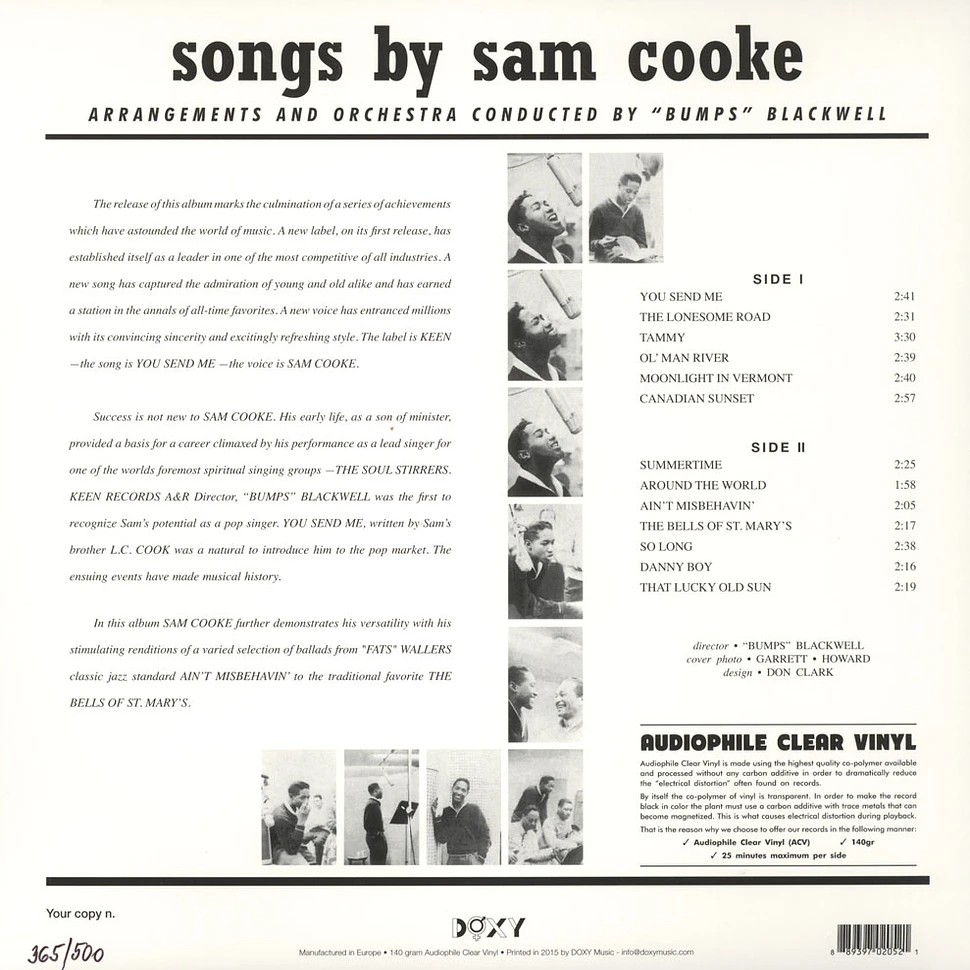 Sam Cooke - Songs By Sam Cooke