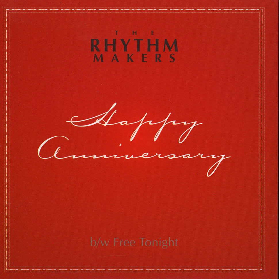 The Rhythm Makers - Happy Anniversary