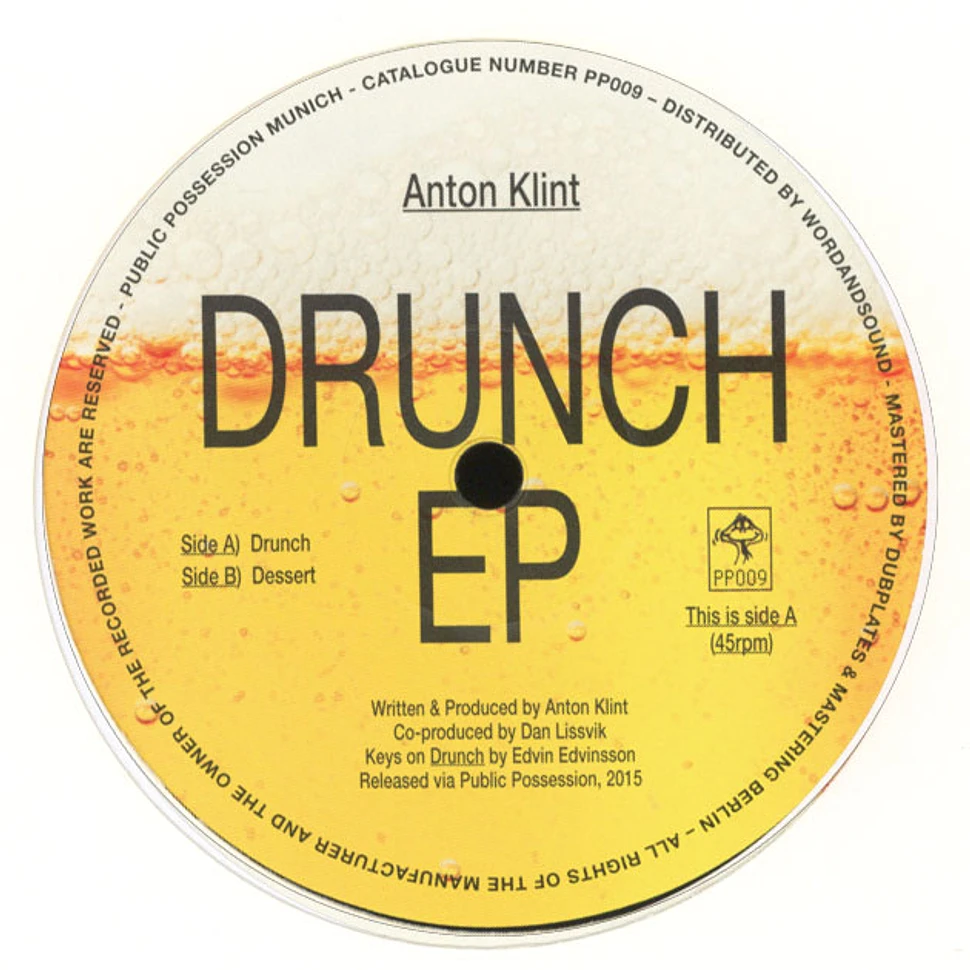 Anton Klint - Drunch EP