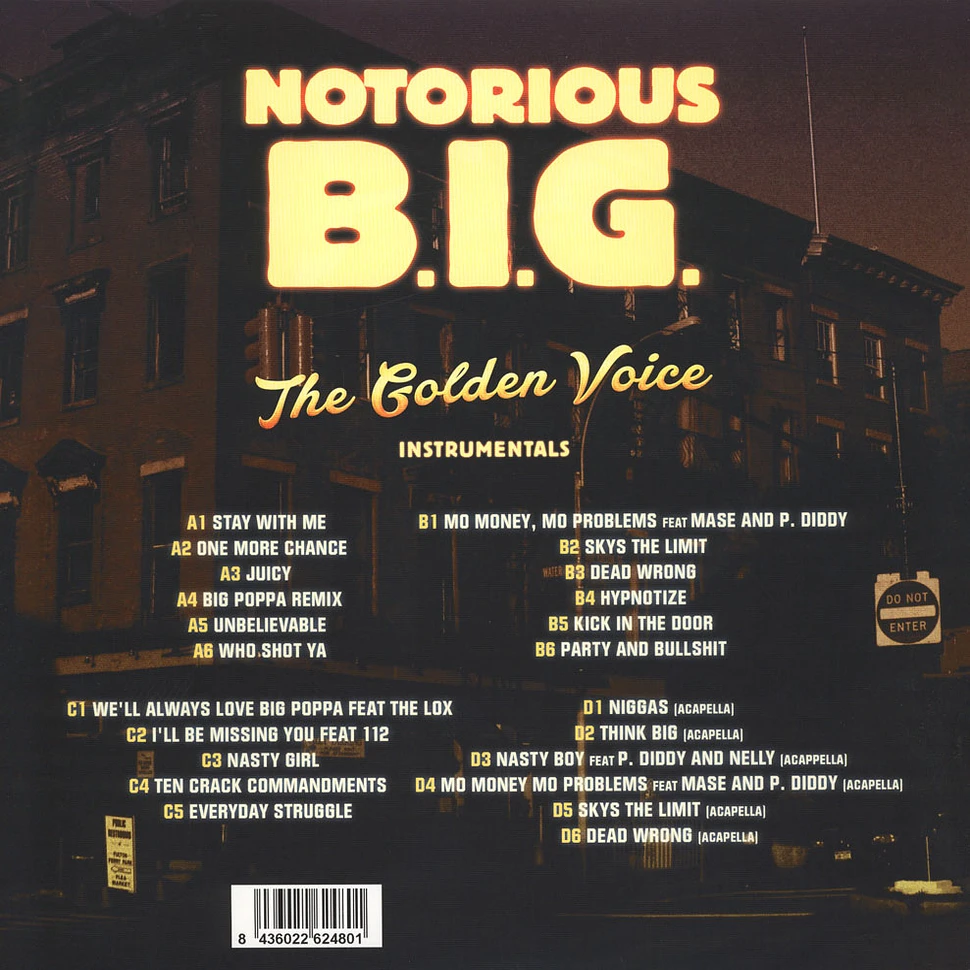 The Notorious B.I.G. - The Golden Voice Instrumentals