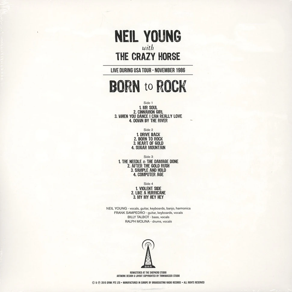 Neil Young & Crazy Horse - Born To Rock: USA Tour 1986