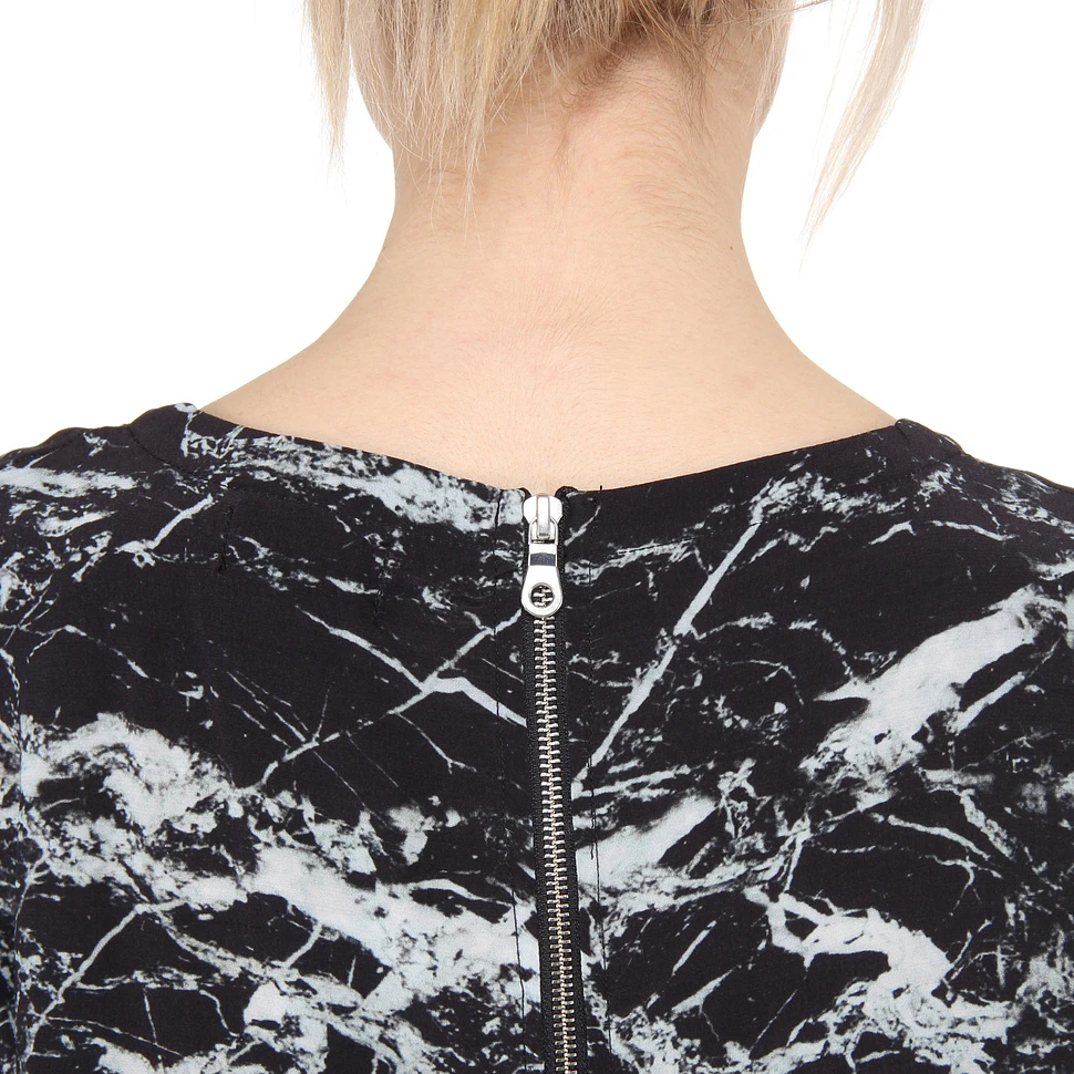 A Question Of - Black Marble Dress