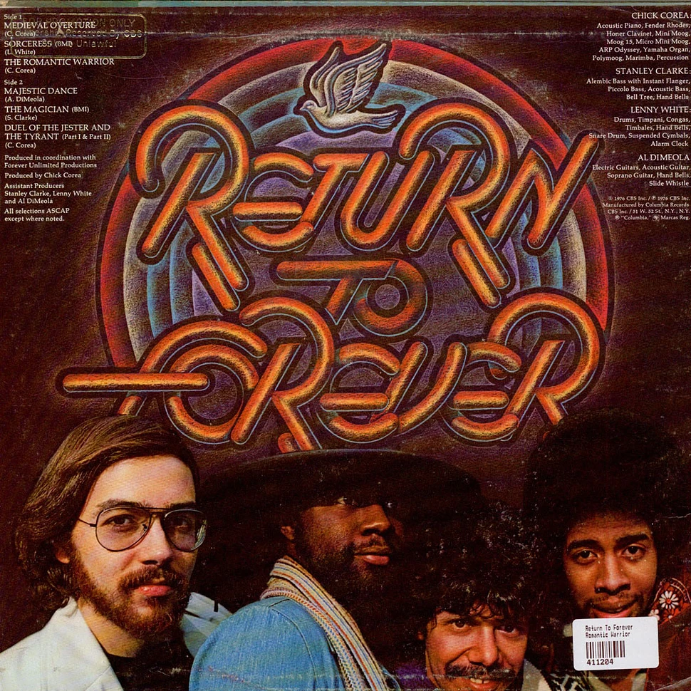 Return To Forever - Romantic Warrior