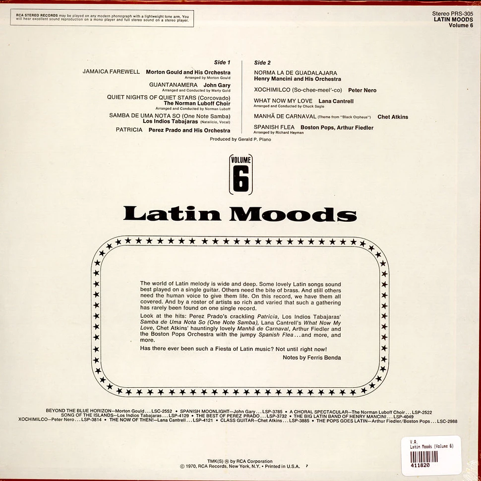 V.A. - Latin Moods (Volume 6)