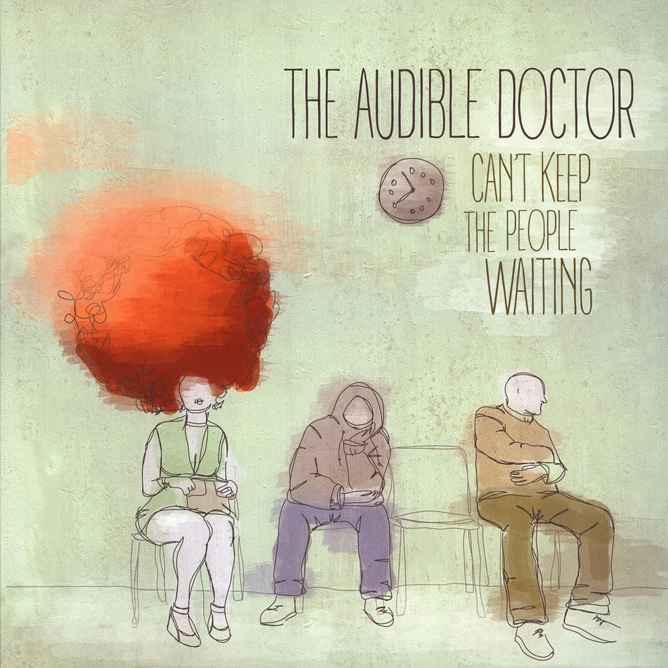The Audible Doctor - Can't Keep The People Waiting Multi Color Vinyl EP