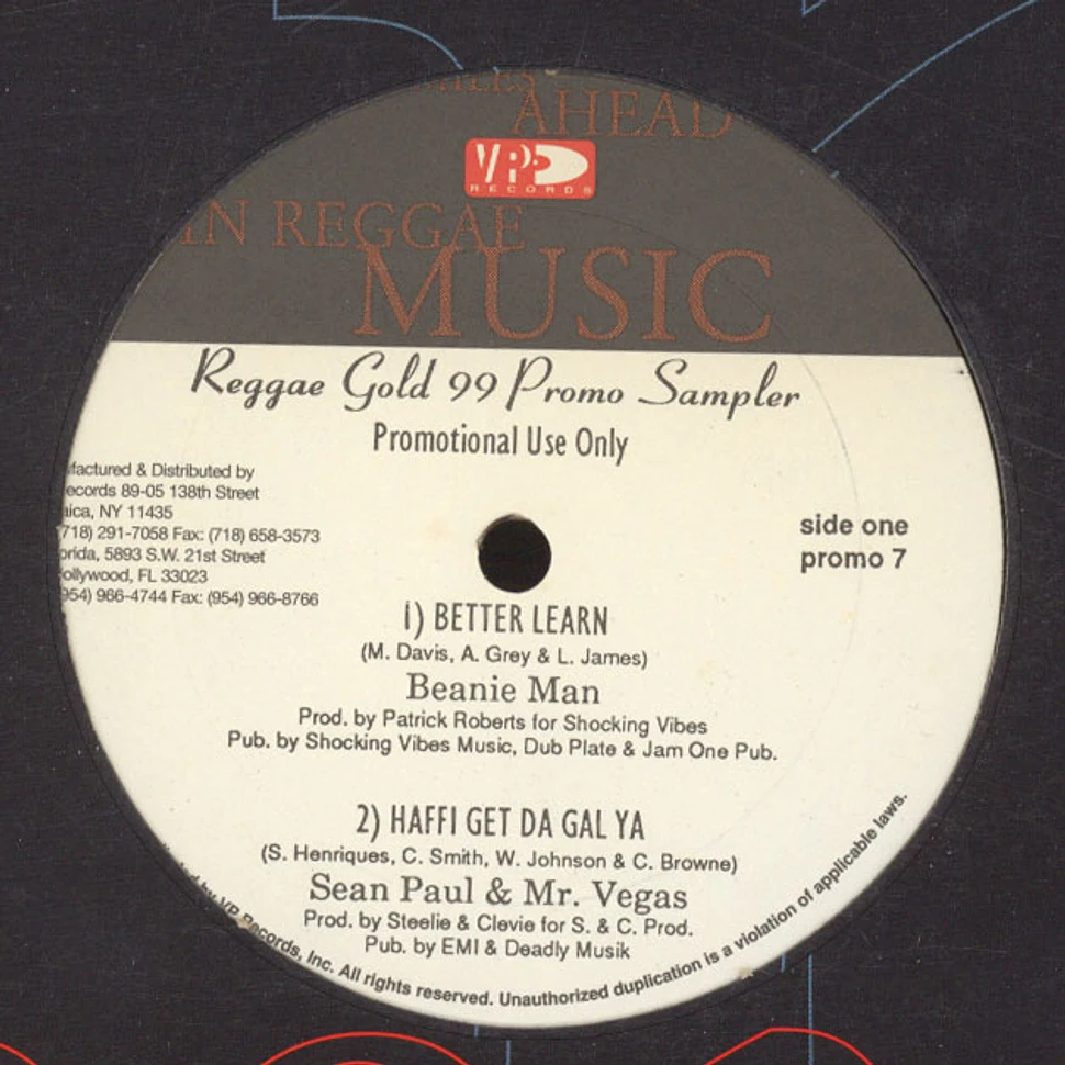 V.A. - Reggae Gold 99 Promo Sampler
