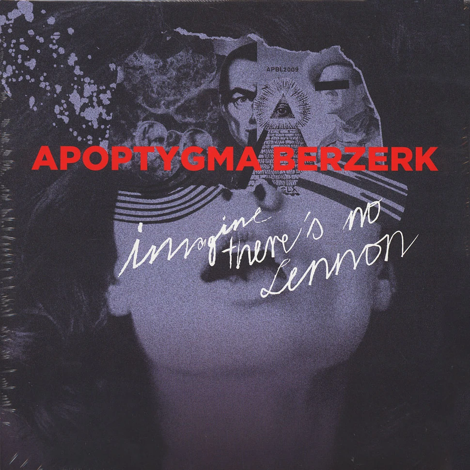 Apoptygma Berzerk - Imagine There's No Lennon Clear Blue Vinyl Edition